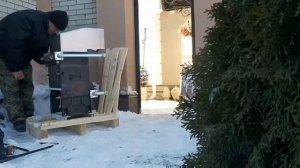 Транспортировка напольного котла