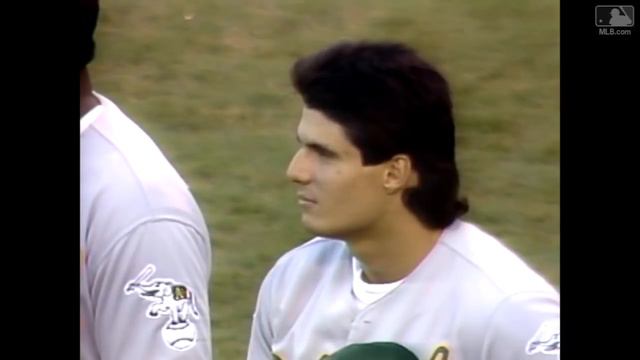 WS1988 Gm1: Debbie Gibson performs national anthem смотреть онлайн