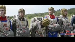 прыжки с парашютом, аэродром Быньги.