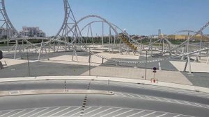 Самая крутая горка в Феррари Парке