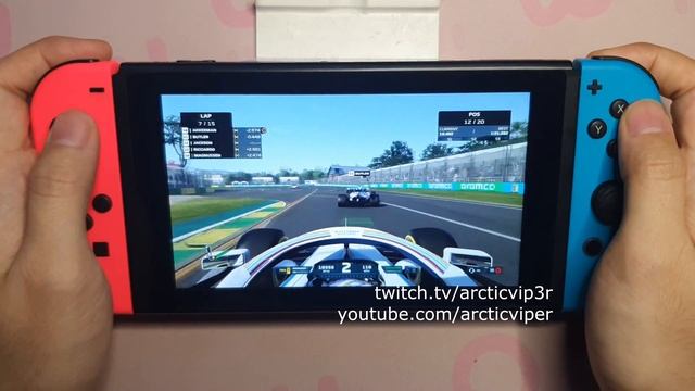 F1 2021 Nintendo Switch Gameplay - 60FPS