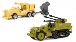 Собираем из LEGO Военную технику времен Второй Мировой Войны - Sluban M38-B0812 Битва в Африке