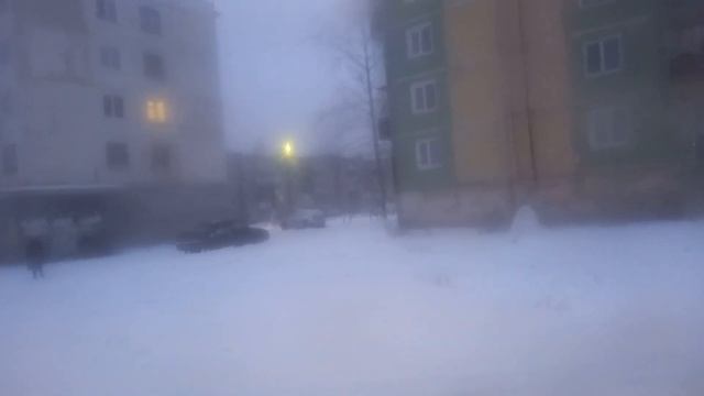 Еду по посёлку Черемухово на автобусе СУБР - 13.11.2023г.
