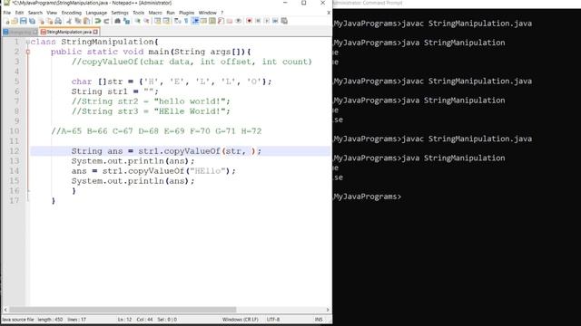 Learn Processing a String in Java using String Methods for Java Beginners