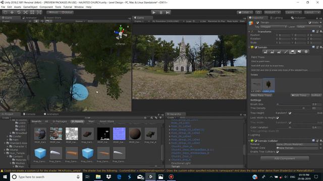 Abandoned Church | Speed Level Design (Unity 2018) смотреть онлайн