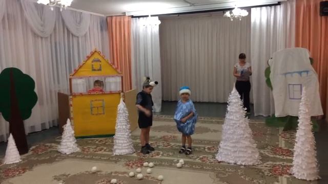 Дет.сад Домовенок выступление сказка Колобок смотреть онлайн