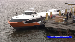 В первый рейс до Казани отправился  «Метеор 120Р» — он носит имя конструктора Ростислава Алексеева