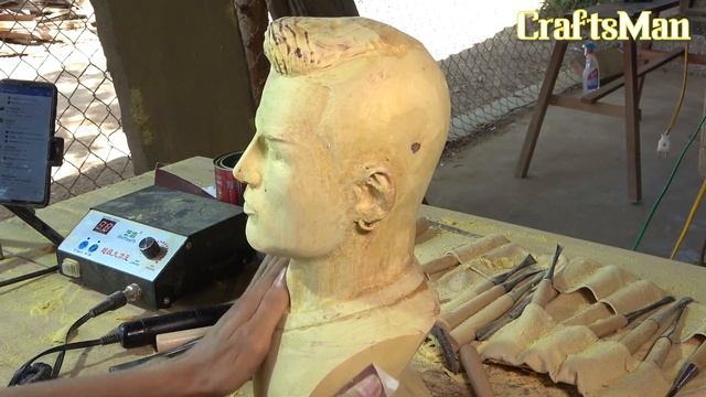 Деревянные поделки - скульптура Ronadol Деревянная Версия смотреть онлайн