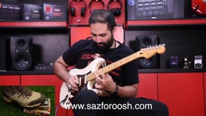 Fender Player Plus Strat MN Olympic Pearl + Morley Mini Steve Vai Wah (By "Amir Hossein Nafarieh")