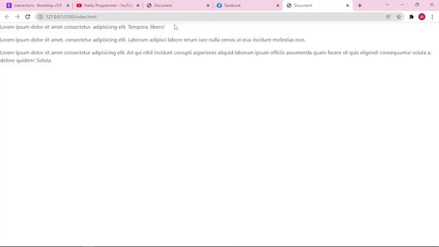 9. Bootstrap 5 Interaction Bangla | Bootstrap 5 Bangla Tutorials