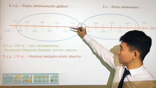 Тарихи жылдарды ғасырға айналдыру. Ғасырларды ширек бойынша сөйлету. Б.з.б., б.з.д., б.д.д. смотреть онлайн