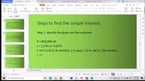 General Mathematics Quarter 2 Module 1 Simple Interest