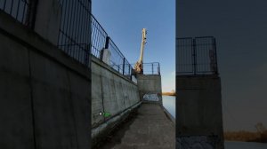 Парк Гомель  монтаж основания Банька