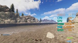 GeForce GTX 1660 -- AMD Ryzen 5 2600 -- Rust FPS Test