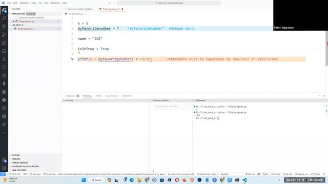 PYTHON Basics with Visual Studio Code & Anaconda | Step-by-Step Tutorial