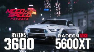 Тест R5-3600 + RX-5600XT в NFS Payback