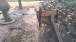 ДТ 75 тяжелая пахота и поломка бортовой.