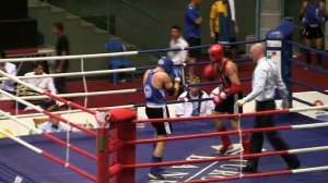 Nikiforov Vitaliy (Ukraine) - Leos De Kelkmeyker (Belgium), 75 kg male semifinal.