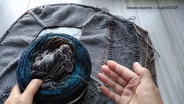 ШИКАРНЫЙ проект? САРАФАН из YarnArt Flowers БЕЗ РОСТКА // бесшовный способ Вяжем спицами.
