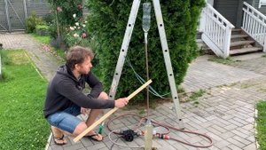 Работа насоса в тупик. Эксперимент