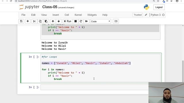 Python Class-05 | Tuples | For loops | Nested For Loops | User Input | Changing Case | Urdu / Hindi смотреть онлайн
