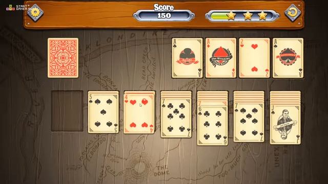 Игра "Пасьянс Квест: Клондайк" (Solitaire Quest: Klondike) - прохождение