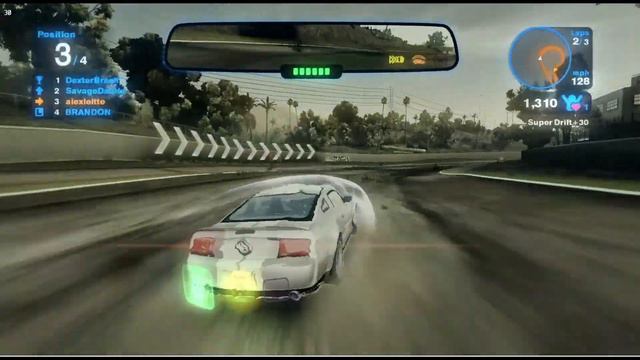 Blur Game - LA River @ Concrete Basin - Ford Shelby смотреть онлайн