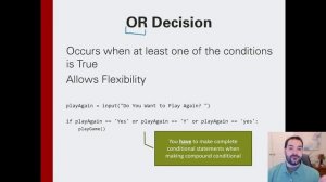 Compound Conditional Statements in Python