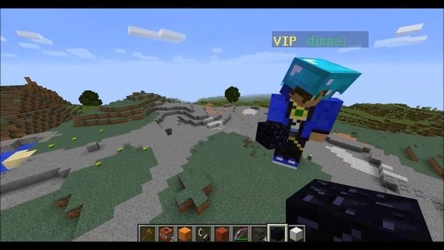 Пушка стреляет наковальнями Minecraft Наковальнястрел