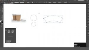 How to create Paper Cup Sleeve in Adobe Illustrator  हिन्दी اردو | Creative Source 2011
