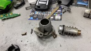 Изготовление ключа BMW f10 нарезка Ключа по замку