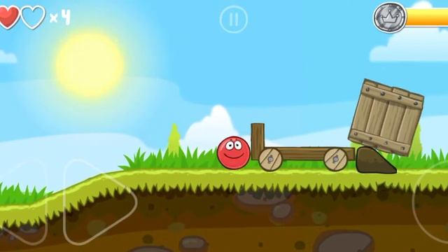 Прохождение игры Red Ball 1 часть смотреть онлайн