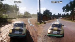 Forza Horizon 5 - PC Ultra vs Very Low - Graphics Comparison (1080p)