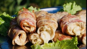 Мясо на мангале. Цыганские КУРИНЫЕ РУЛЕТИКИ.