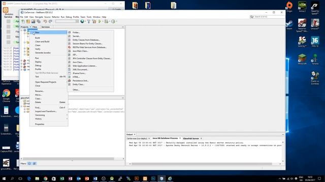 RESTful Web Service In Netbeans using GlassFish смотреть онлайн