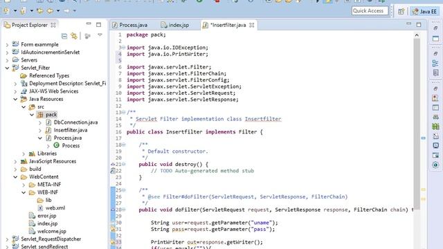 Servlet Filter смотреть онлайн