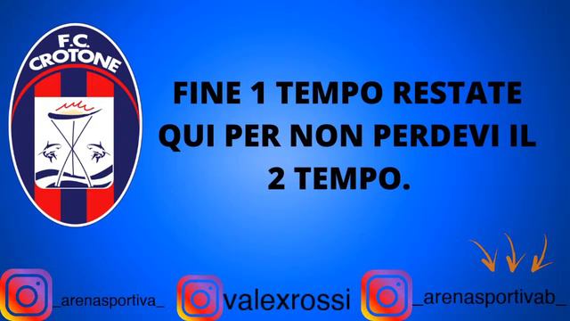 🔴[LIVE REACTION] CROTONE-SPEZIA A 20 LIKE IL LINK 12/12/2020🔴 смотреть онлайн