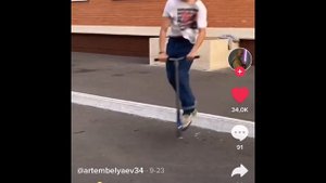 Тик Ток про самокат