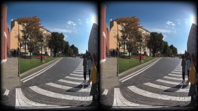 Russia - Moscow - Kremlin 20 (VR180) Main Entrance for Tourists смотреть онлайн