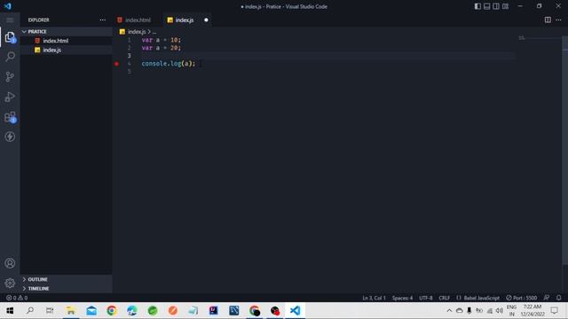 Let, Var and Const in Javascript | #programming #subscribe #2023 смотреть онлайн