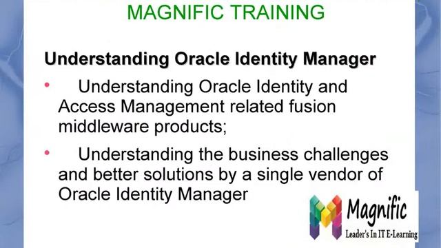 Oracle Identity Manager IDM 11g r2 Online Training Singapore смотреть онлайн