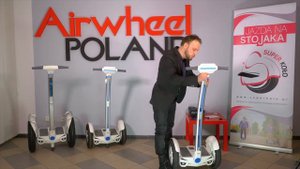 AirWheel S3, S5 - Nowy "Segway" - film instruktażowy - złożenie i jazda
