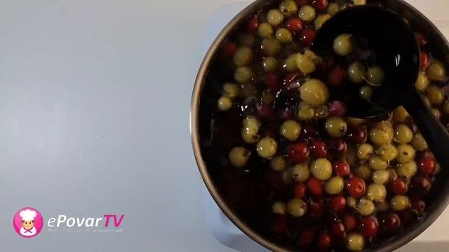 КОМПОТ ИЗ КРЫЖОВНИКА