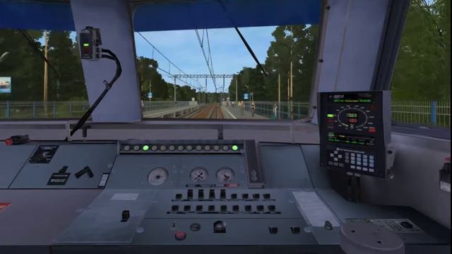 Trainz: ЭР2Т-7144, рейс №6952, Аэропорт © — Москва-Киевская, 2012 год смотреть онлайн