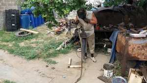 Сделали универсальный ключ для гидроцилиндров подъёма жатки комбайна НИВА