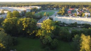 Поселок им. Морозова Ленинградская область  14 авг  2022 4k аэросъемка. Ладога. dji mini2