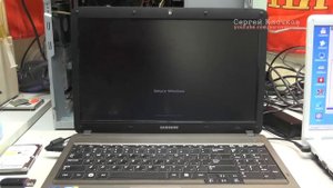 Ноутбук Samsung не загружается обновление биос