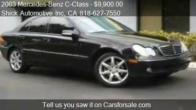 2003 Mercedes-Benz C-Class C320 Sport Sedan - for sale in No смотреть онлайн