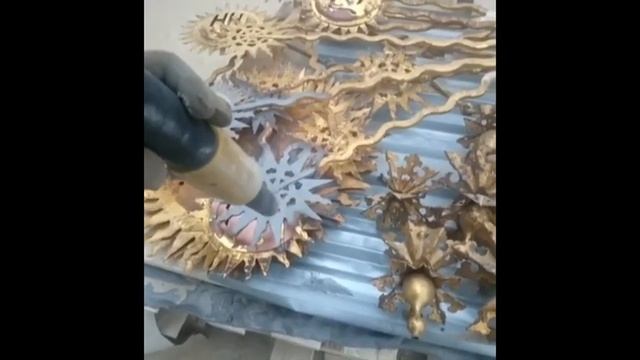 Примеры пескоструйной обработки - как эта работа выглядит в живую. смотреть онлайн