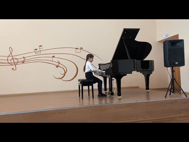 Федотова Яна, И.С.Бах Полонез g-moll смотреть онлайн